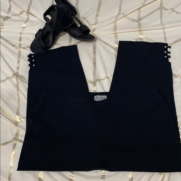 JM Collection Pants & Jumpsuits Black Dress Capris Poshmark